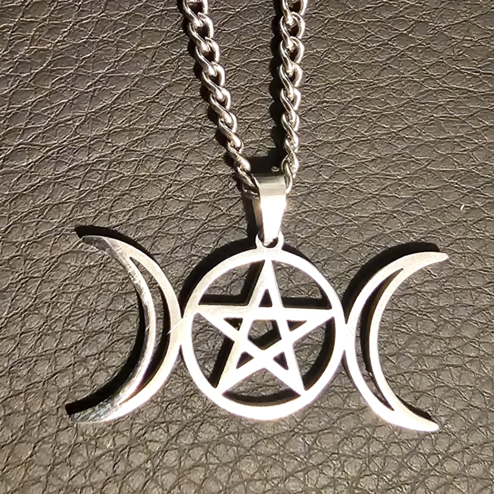 Triple Goddess Necklace